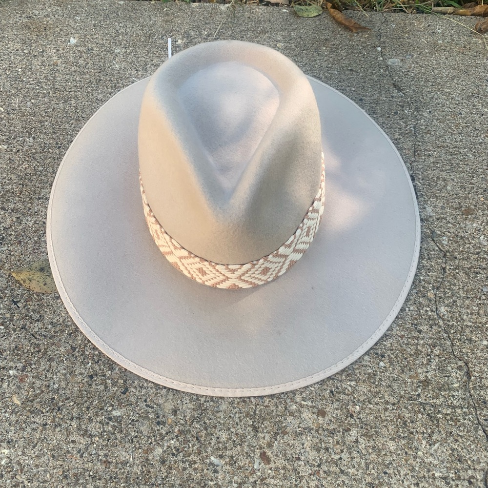 COPY - Olive & Pique Wool Felt Rancher Hat style Emiko
